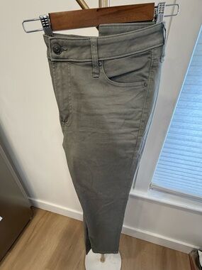 Slim Fit Light Gray Pants - Size 34x30